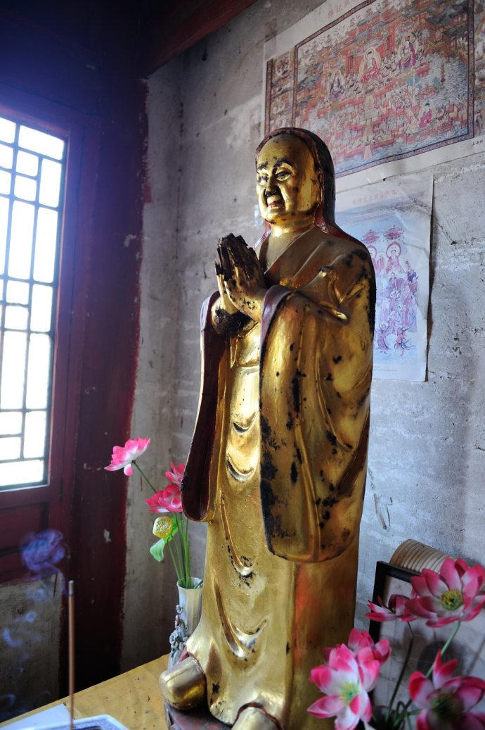 云梦泗洲寺,湖北省内唯一一座元代风格