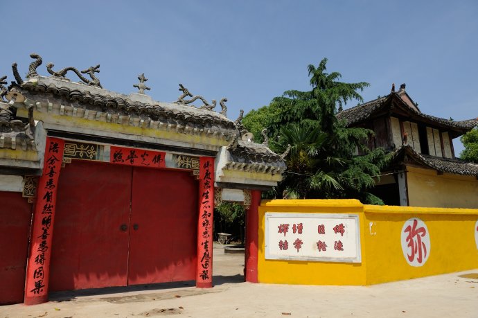云梦泗洲寺，湖北省内唯一一座元代风格