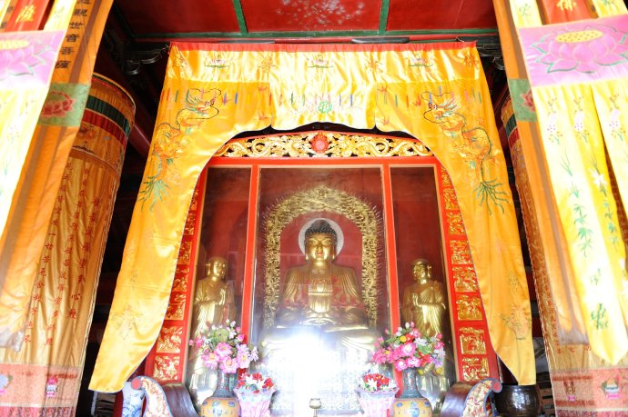 云梦泗洲寺,湖北省内唯一一座元代风格